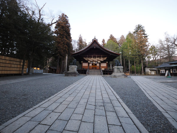 諏訪大社 下社 秋宮