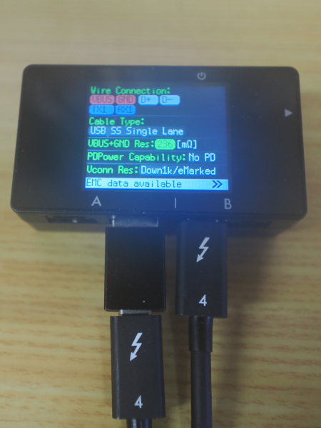 ケーブルチェック